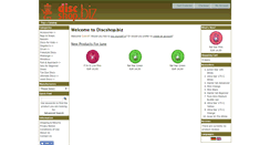Desktop Screenshot of discshop.biz